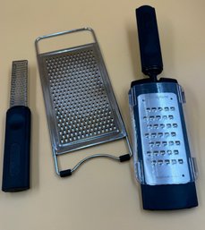 3 Different Style Graters