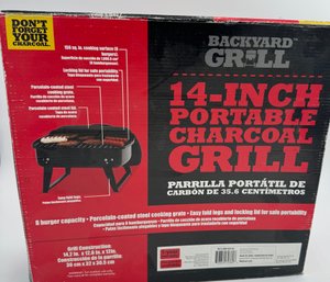 14-INCH Portable Grill