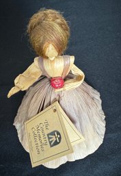 Small Paper Style 'teacher ' Doll Approximately 7' Tall