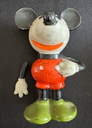 Vintage Mickey Mouse Figurine Approx 6-7' Tall