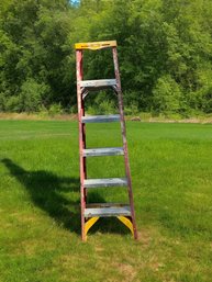 Ladder 6' A Frame Fiberglass Werner