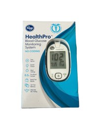 Healthpro Blood Glucose Monitor ( New Sealed)