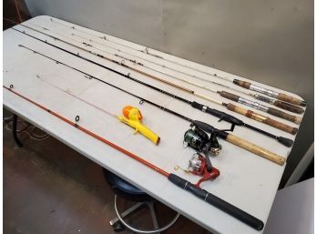 Lot Of Fresh Water Fishing Rods & Reels