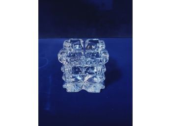 Shannon Irish Crystal Votive Candle Holder, 2-7/8' Square X 2-3/4' High