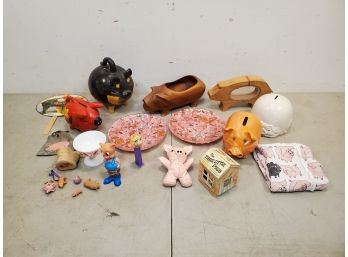 Lot Of Pig Collectables