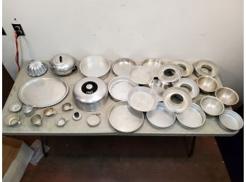 Large Lot Of Aluminum Bakeware