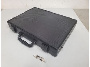 Black Laptop Computer Hard Case 17.5x13.5x3