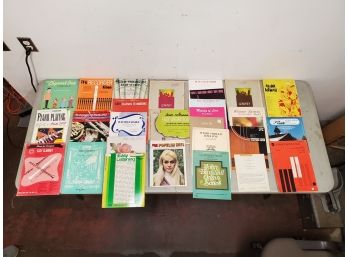 Lot Of 27 Vintage 1960s & 1970s Sheet Music