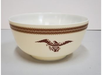 Vintage Pyrex Federal Eagle 9' Mixing Bowl