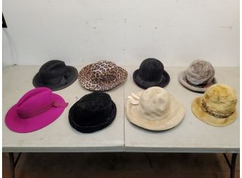 Lot Of 8 Vintage Women's Hats