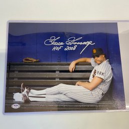 Photograph Signed By Goose Gossage