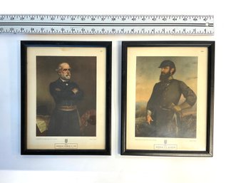 Robert E Lee & T.J. Jackson Framed Prints