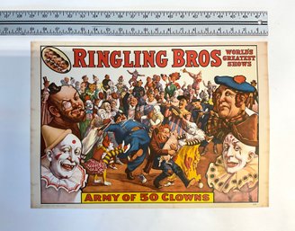 Ringling  Brothers Circus Poster
