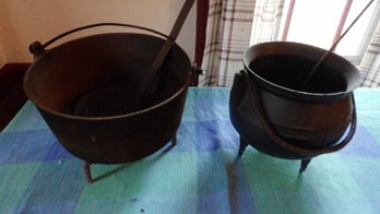 Two 19th Century Cooking Pots