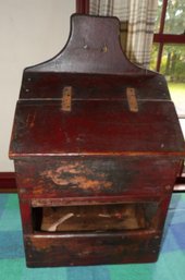 EARLY HANGING POSTAL BOX