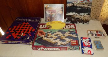 SELECTION OF VINTAGE GAMES AND PUZZLES