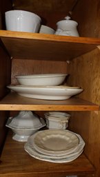 LARGE SELECTION OF IRONSTONE CHINA