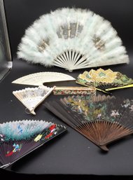 Lot Of Seven Vintage Fans