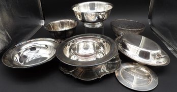 Assorted Silverplated Tablewares.