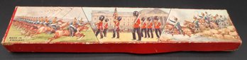 Box Lot Of Beefeater Soldiers And Band In Original Box.