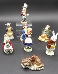 Eight Beswick Figurines - Alice Series