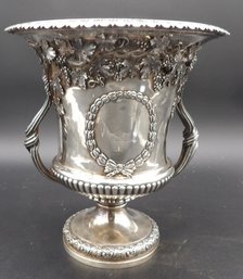 Paul Storr Silver Wine Cooler With Family Crest