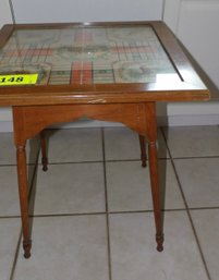 Craftsman's Hand Created Parcheesi Table