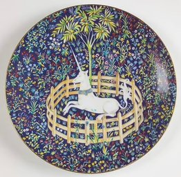 Seven Plates - La Chasse A La Licorne By Haviland & Parlon