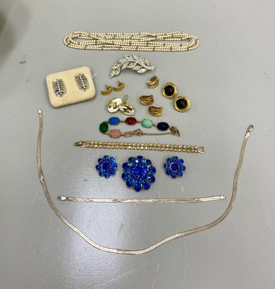 Costume And Sterling Jewelry Including Signed Weiss Kramer Monet