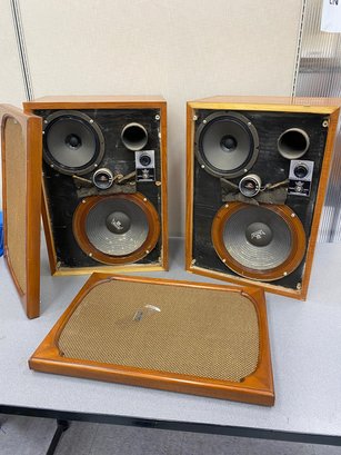 Vintage Mid Century Speakers