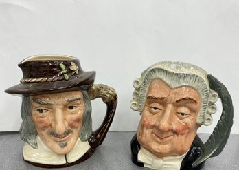 Two Vintage Royal Doulton Figures From Harrods London