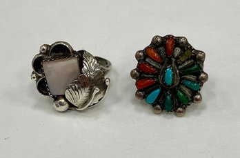 Native American Sterling Silver Rings