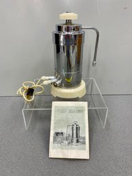 Rare 1950s Italian Velox Espresso Coffee Machine **NEW PICS ADDED**