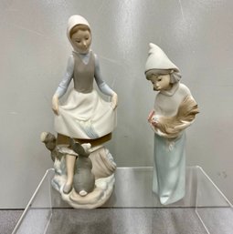 Two Porcelain Lladro Figures