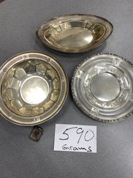 Sterling Silver Including Gorham And Antique Vesta 590 Grams