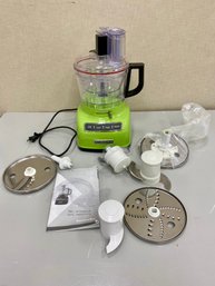 KitchenAid Food Processor With Many Attachments