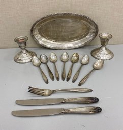 Sterling Silver Lot 437 Grams Weighable