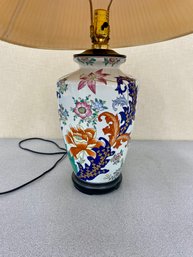 Asian Tobacco Leaf Style Contemporary Table Lamp