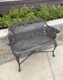 Metal Garden Bench