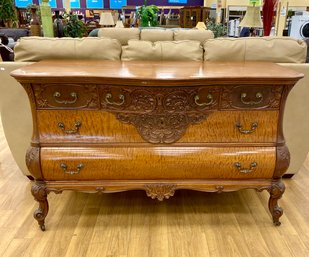 Labelled RJ Horner Antique Commode Chest