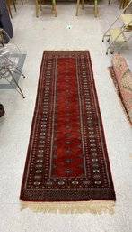 Handmade Bokhara Oriental Rug Runner