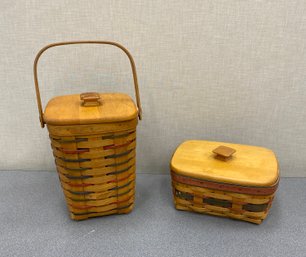 Two Longaberger Baskets