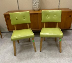 Pair Mid Century Chairs