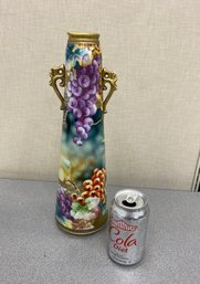 Antique Hand Painted Nippon Japanese Vase