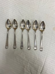 Whiting Sterling Silver Grapefruit Spoons