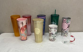 Rare Starbucks Coffee Drink Glasses Tumblers Mugs