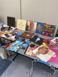 Collection Record Albums Including Rock