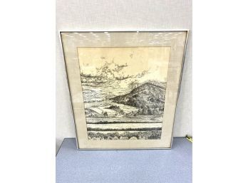 Framed Print Or Etching