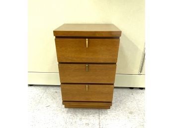 Mid Century Modern Three Drawer Chest Side Table Johnson Carper