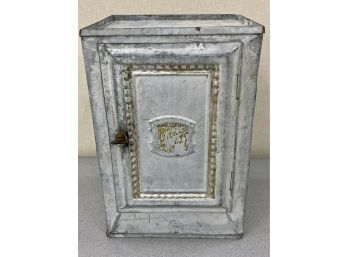 Antique Tin Table Top Pie Safe